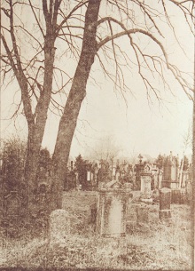 Friedhof um 1900